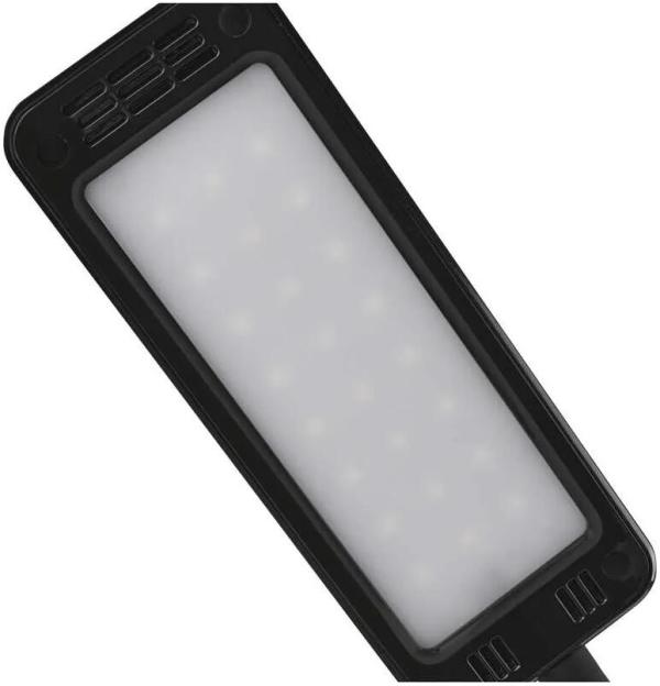 EMOS Eddy Z7599B LED Schreibtischlampe, schwarz, 3000/4500/6800K (1538150200)