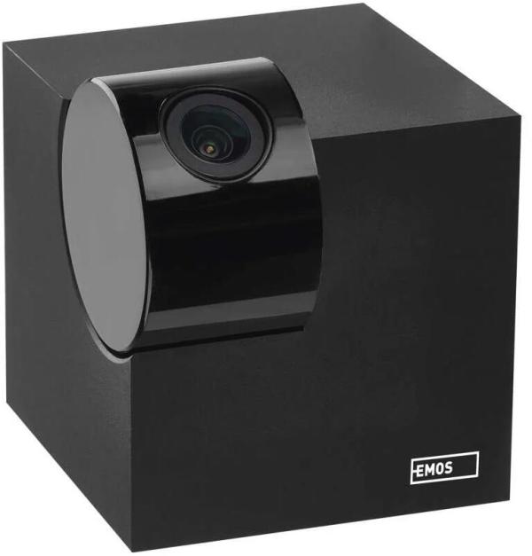 EMOS H4061 GoSmart rotierende Überwachungskamera, IP-110, CUBE, WiFi, schwarz (3024040610 )