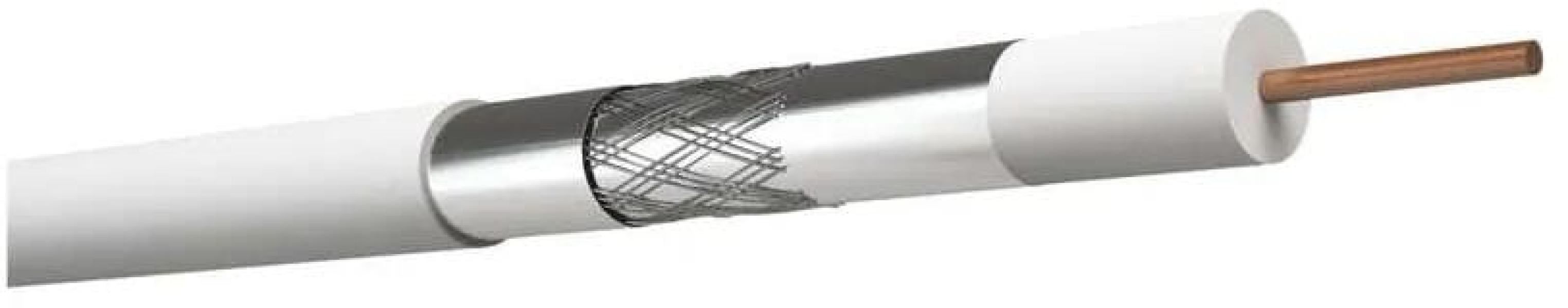 EMOS COAXIAL CABLE CB500 100M Koaxialkabel CB500, 100m (S5252)