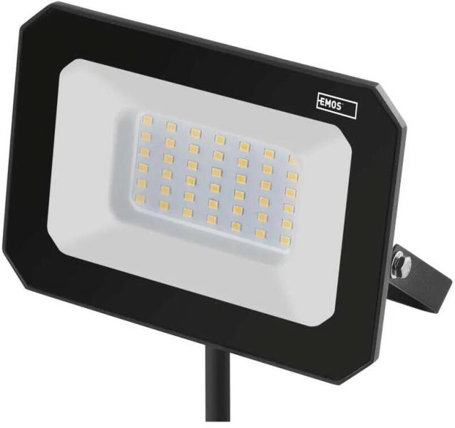 ARDEBO.de EMOS SIMPO ZS2233 LED-Reflektor, schwarz, 30W, 3000lm, neutralweiß (1531223300)