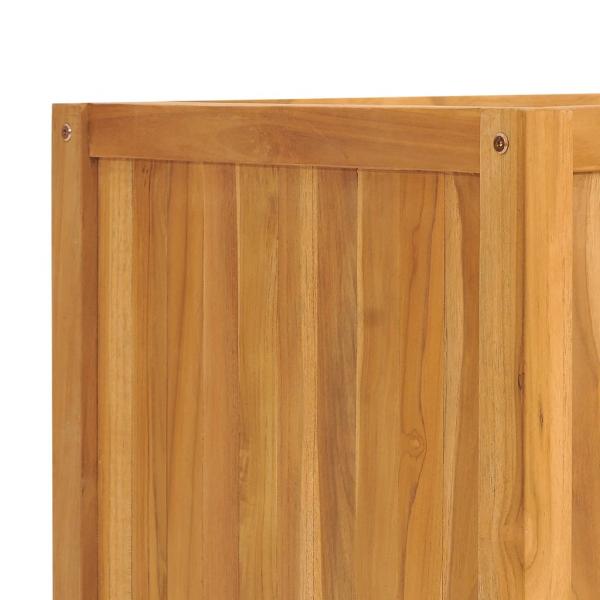 Hochbeet 150x50x50 cm Massivholz Teak 