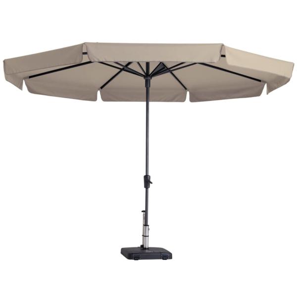 ARDEBO.de - Madison Sonnenschirm Syros Luxe 350 cm Rund Ecru