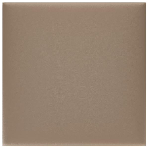 Wandpaneele 12 Stk. Cappuccino-Braun 30x30cm Kunstleder 1,08 m²