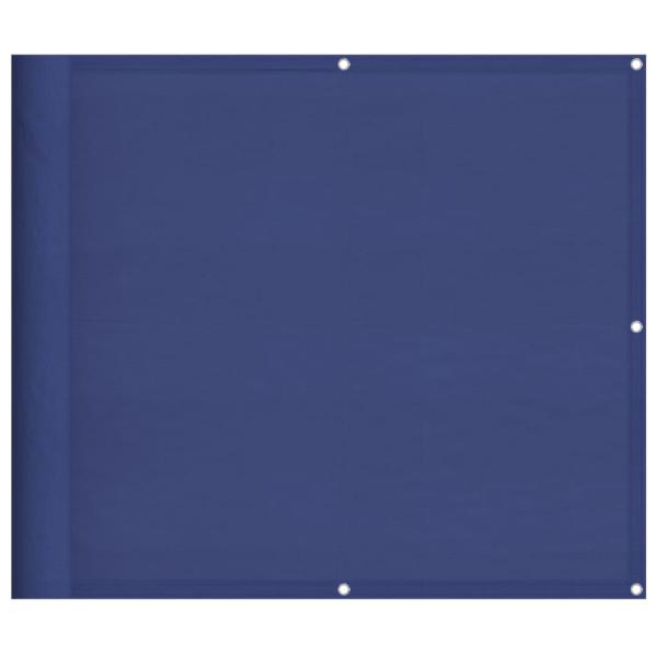 Balkon-Sichtschutz Blau 90x800 cm 100 % Polyester-Oxford