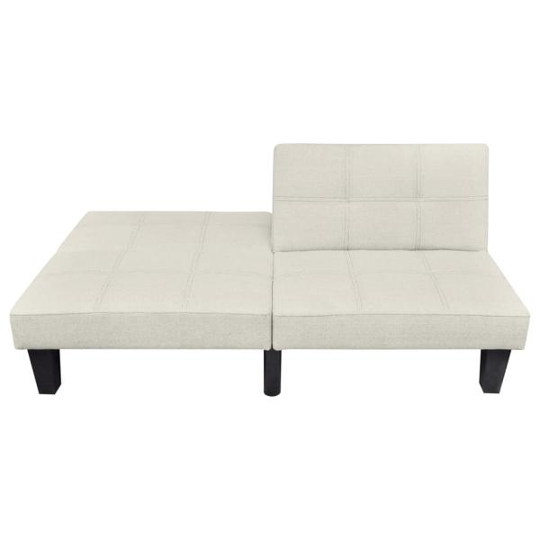 Schlafsofa Verstellbar Beige