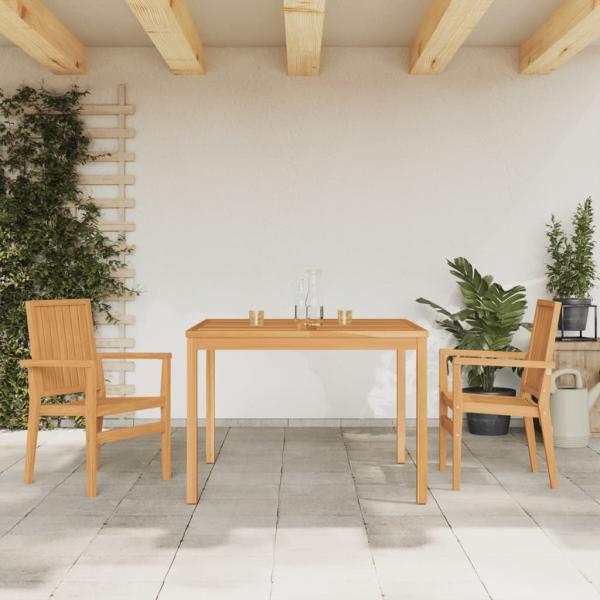 ARDEBO.de - 3-tlg. Garten-Essgruppe Massivholz Teak