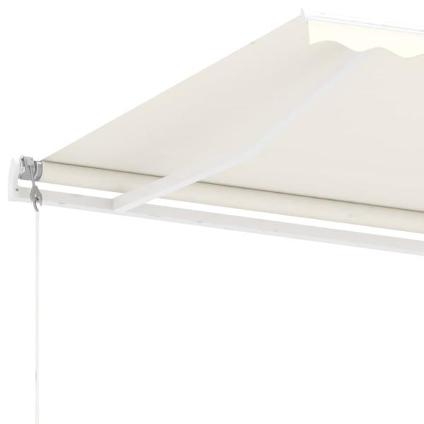 Standmarkise Automatisch 600x350 cm Creme