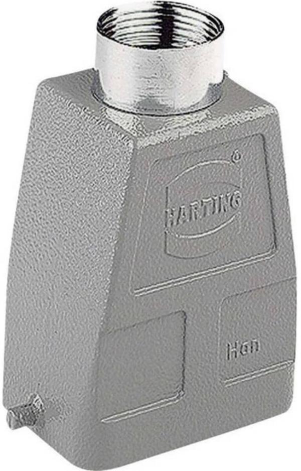 ARDEBO.de Harting Tüllengehäuse M40 gerader Kabelausgang hohe Bauform (19300240428)