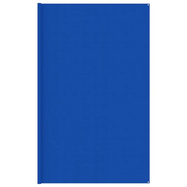 ARDEBO.de - Zeltteppich 400x800 cm Blau HDPE