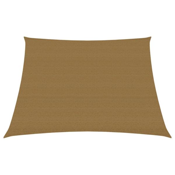 Sonnensegel 160 g/m² Taupe 4/5x4 m HDPE