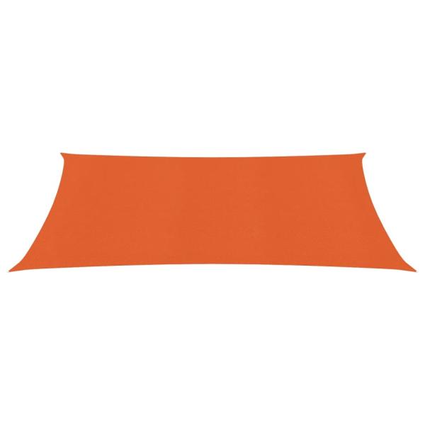 Sonnensegel 160 g/m² Orange 2,5x4,5 m HDPE