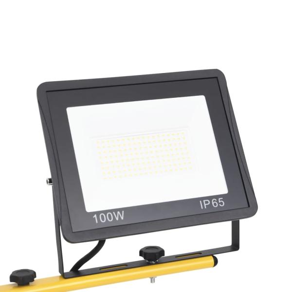 LED-Fluter mit Stativ 2x100 W Warmweiß