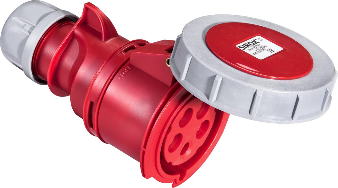 ARDEBO.de - CEE-KPL. 32A,5p.6h,400V, IP67 rot