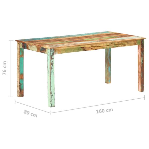 Esstisch Altholz Massiv 160x80x76 cm