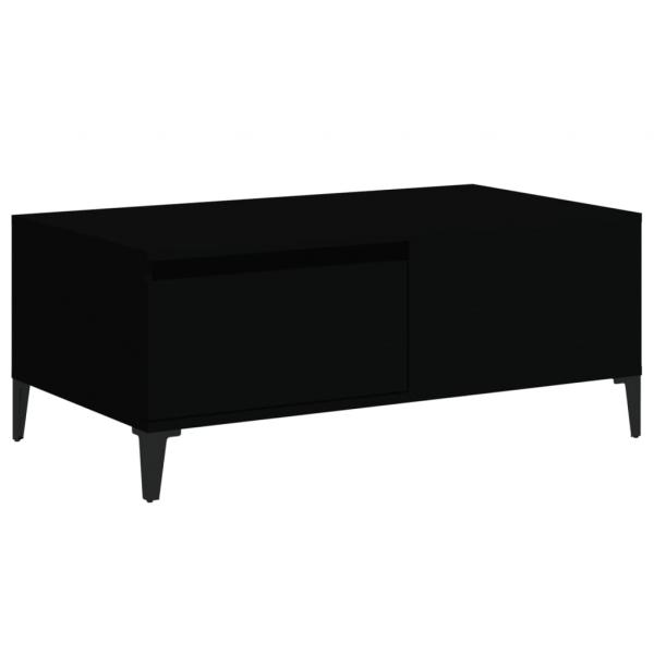 Couchtisch Schwarz 90x50x36,5 cm Holzwerkstoff