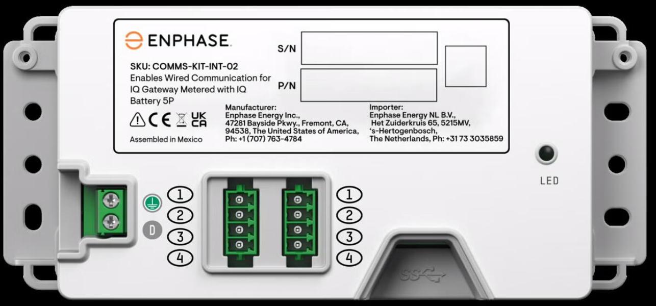 Enphase COMMS-KIT-INT-02 Communications Kit 2