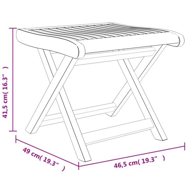 3-tlg. Garten-Lounge-Set Massivholz Teak 