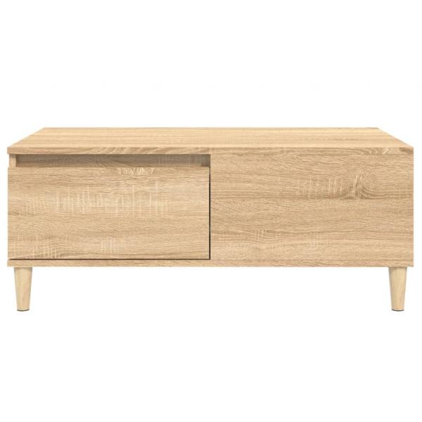 Couchtisch Sonoma-Eiche 90x50x36,5 cm Holzwerkstoff