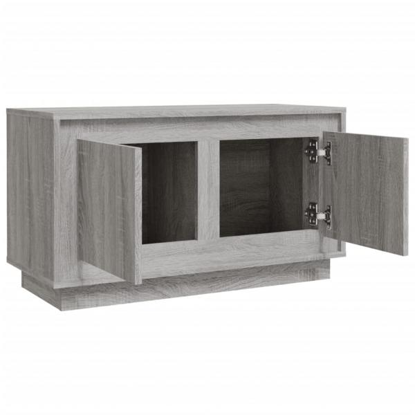 TV-Schrank Grau Sonoma 80x35x45 cm Holzwerkstoff