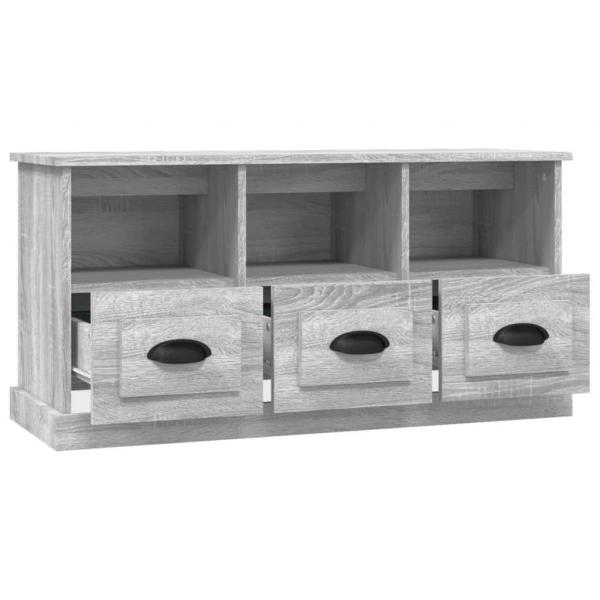 TV-Schrank Grau Sonoma 100x35x50 cm Holzwerkstoff