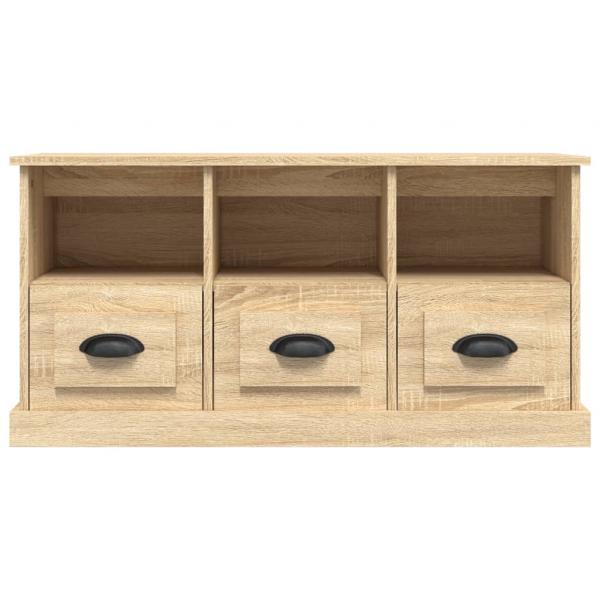 TV-Schrank Sonoma-Eiche 100x35x50 cm Holzwerkstoff