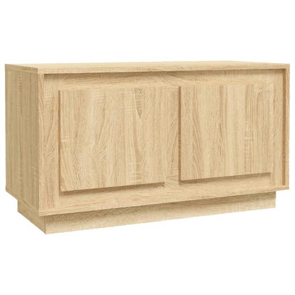 TV-Schrank Sonoma-Eiche 80x35x45 cm Holzwerkstoff