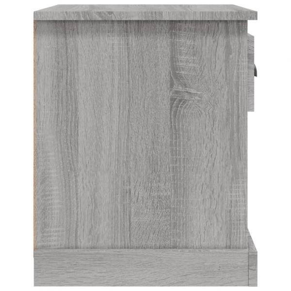 Nachttisch Grau Sonoma 39x39x47,5 cm Holzwerkstoff