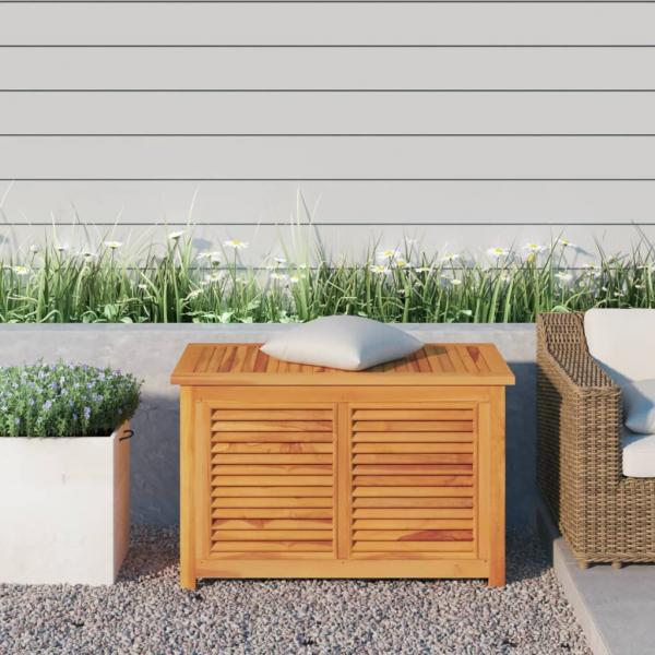 ARDEBO.de - Gartenbox mit Beutel 90x50x58 cm Massivholz Teak