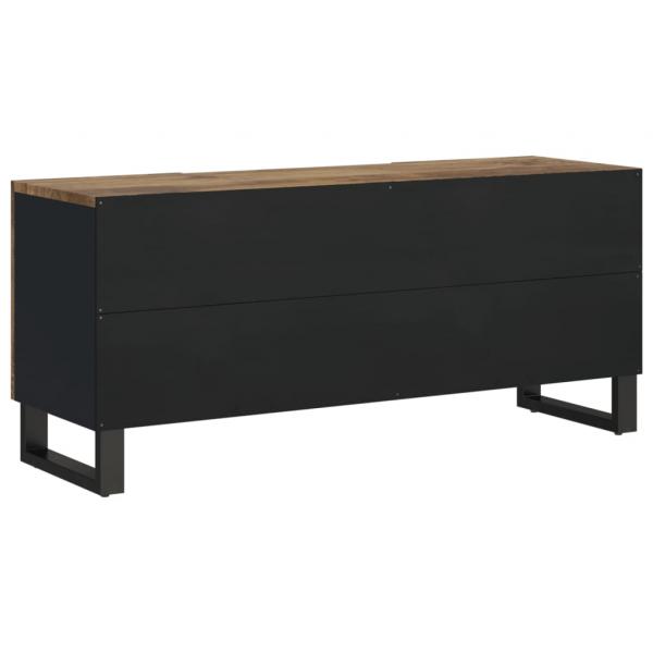 TV-Schrank 105x33,5x46 cm Massivholz Mango & Holzwerkstoff