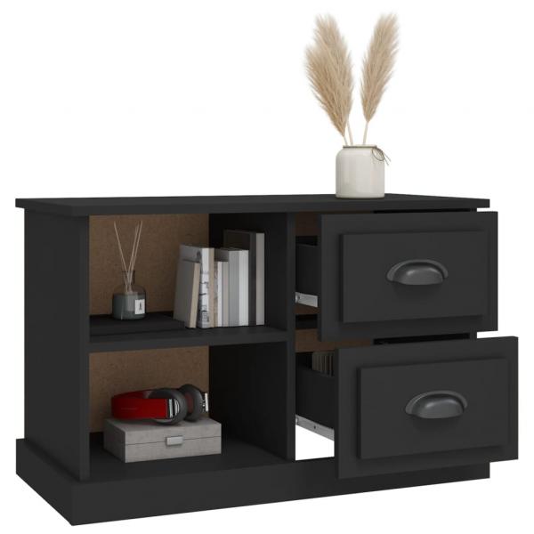 TV-Schrank Schwarz 73x35,5x47,5 cm Holzwerkstoff