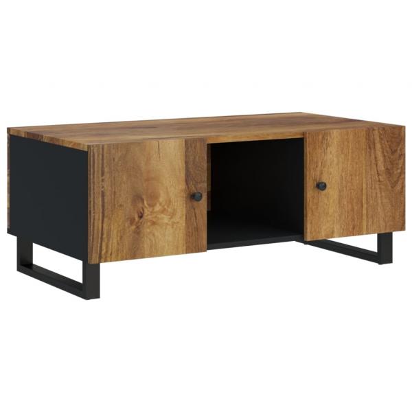 Couchtisch 100x54x40 cm Massivholz Mango & Holzwerkstoff