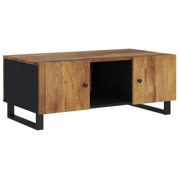 Couchtisch 100x54x40 cm Massivholz Mango & Holzwerkstoff