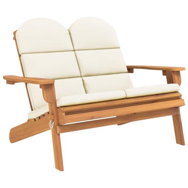 3-tlg. Garten-Lounge-Set Adirondack Massivholz Akazie