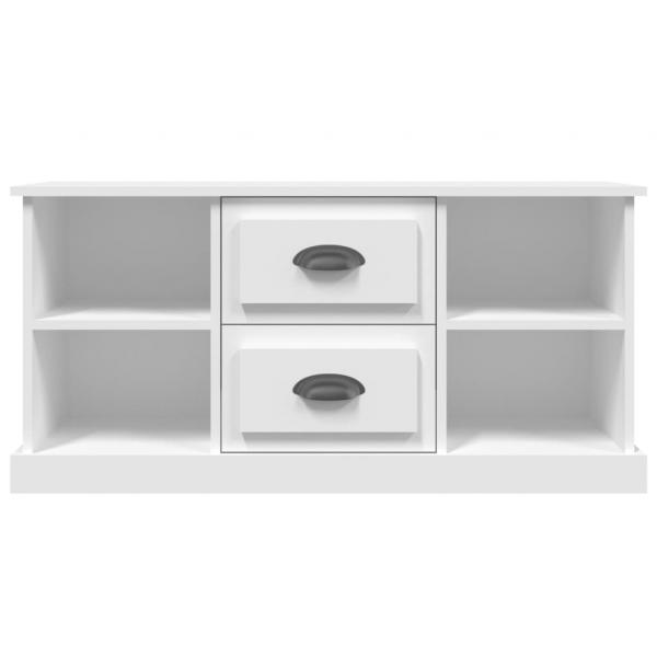 TV-Schrank Weiß 99,5x35,5x48 cm Holzwerkstoff