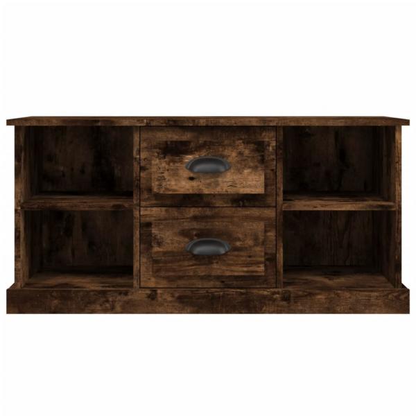 TV-Schrank Räuchereiche 99,5x35,5x48 cm Holzwerkstoff