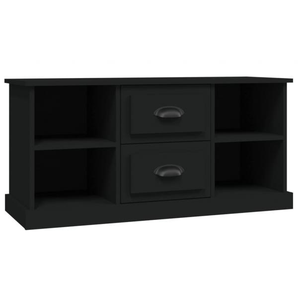 TV-Schrank Schwarz 99,5x35,5x48 cm Holzwerkstoff