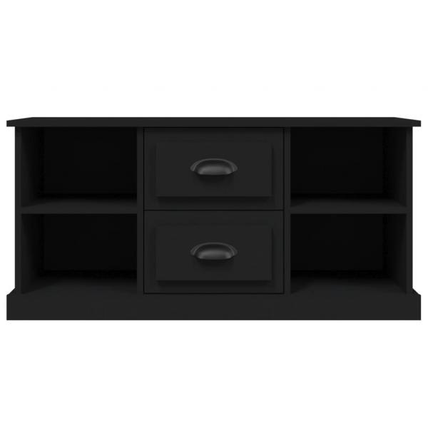 TV-Schrank Schwarz 99,5x35,5x48 cm Holzwerkstoff