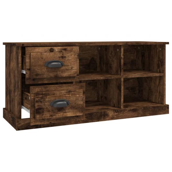 TV-Schrank Räuchereiche 102x35,5x47,5 cm Holzwerkstoff