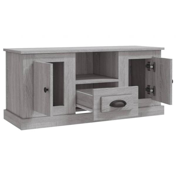 TV-Schrank Grau Sonoma 100x35,5x45 cm Holzwerkstoff