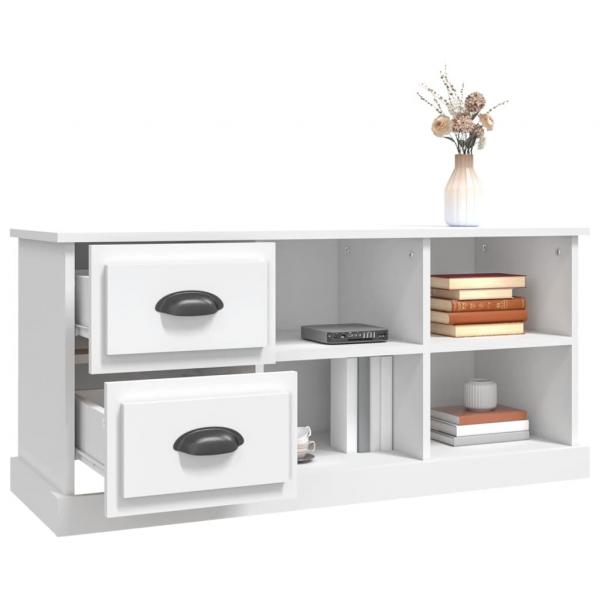 TV-Schrank Weiß 102x35,5x47,5 cm Holzwerkstoff