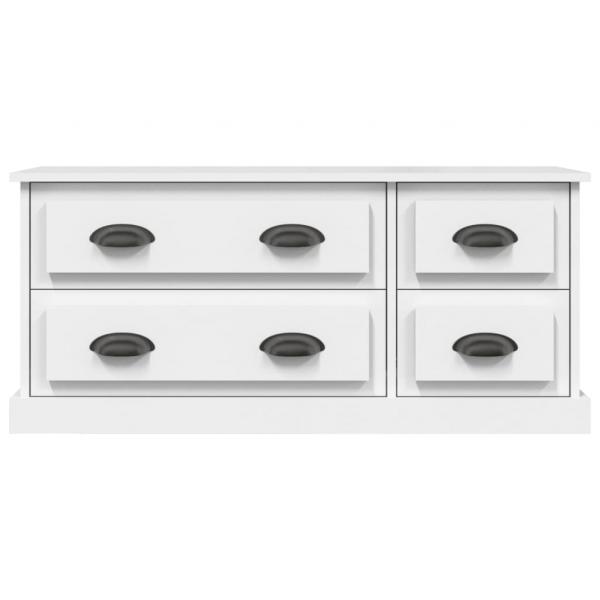 TV-Schrank Weiß 100x35,5x45 cm Holzwerkstoff