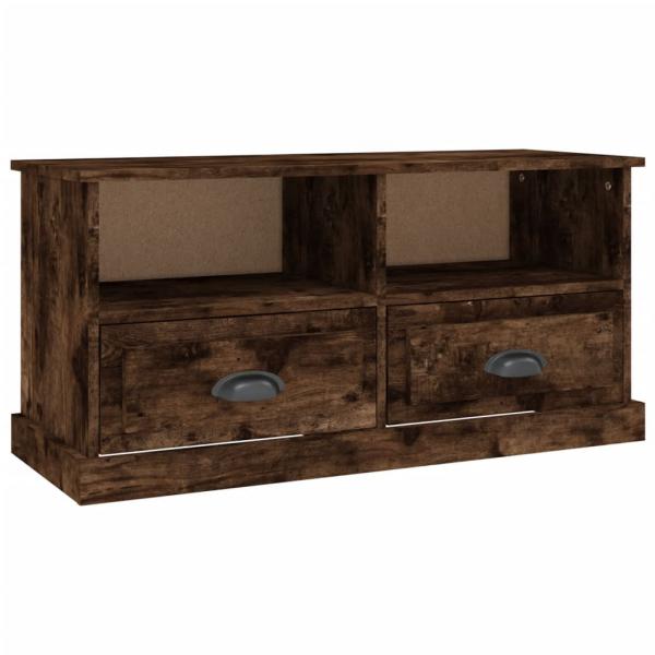 TV-Schrank Räuchereiche 93x35,5x45 cm Holzwerkstoff