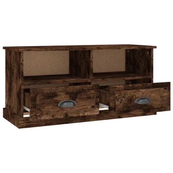 TV-Schrank Räuchereiche 93x35,5x45 cm Holzwerkstoff