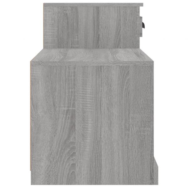 Schuhschrank Grau Sonoma 100x42x60 cm Holzwerkstoff