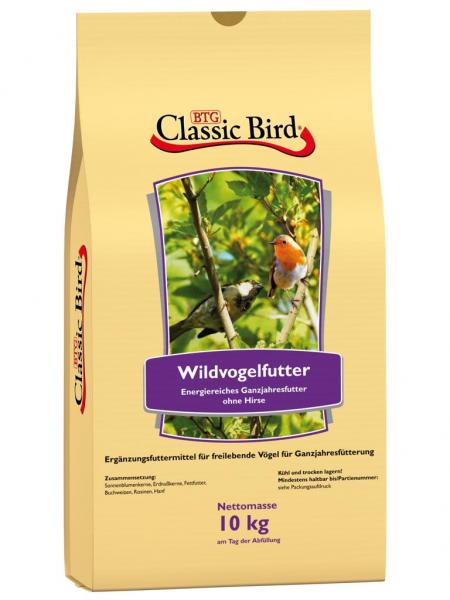 ARDEBO.de Classic Bird Wildvogelfutter ohne Hirse 10kg