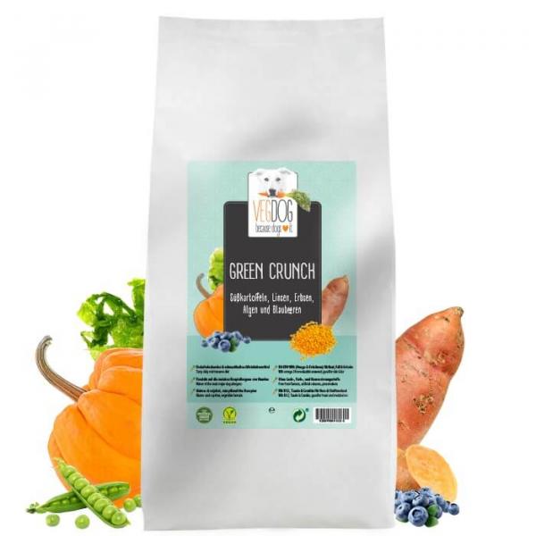 ARDEBO.de VEGDOG GREEN CRUNCH 2kg