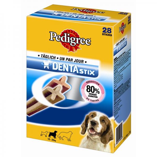 ARDEBO.de Pedigree Denta Stix MP mittelgroße Hunde 720g