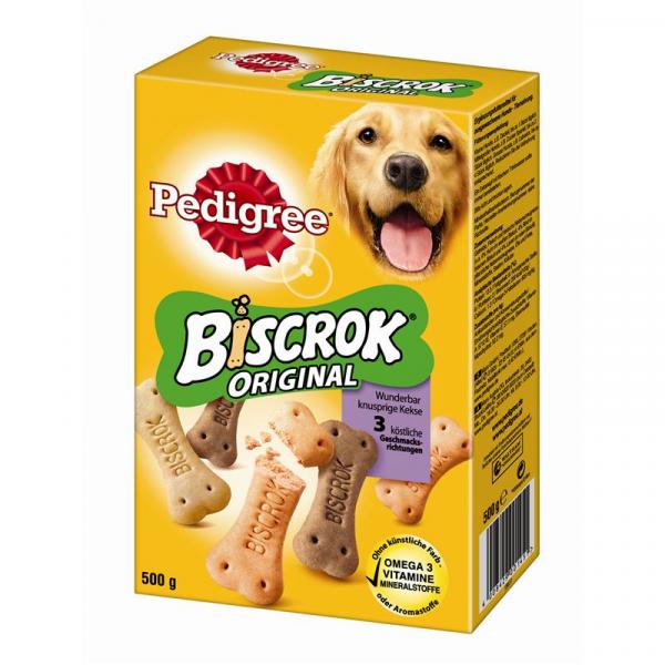 ARDEBO.de Pedigree Snack Biscrok Multi Mix 500g