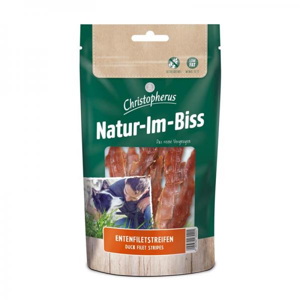 ARDEBO.de Christopherus Snack Natur-Im-Biss Entenfiletstreifen 70g