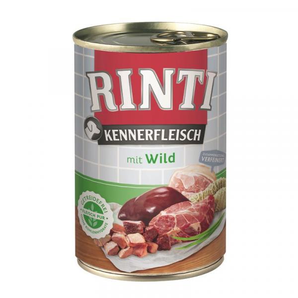 ARDEBO.de Rinti Dose Kennerfleisch Wild 400 g